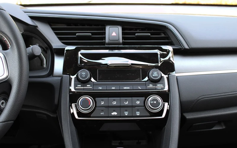 Discount 9" 2.5D IPS Android 8.1 Car DVD Multimedia Player GPS For Honda Civic 2015 2016 2017 2018 audio car radio stereo navigation wifi 1