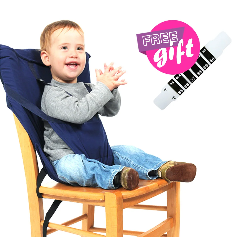 المحمولة الطفل الغداء الطعام كرسي السفر طوي الرضع تغذية عالية كرسي الرضع طقم حزام السلامة حزام الاطفال الطفل الأكل الكراسي