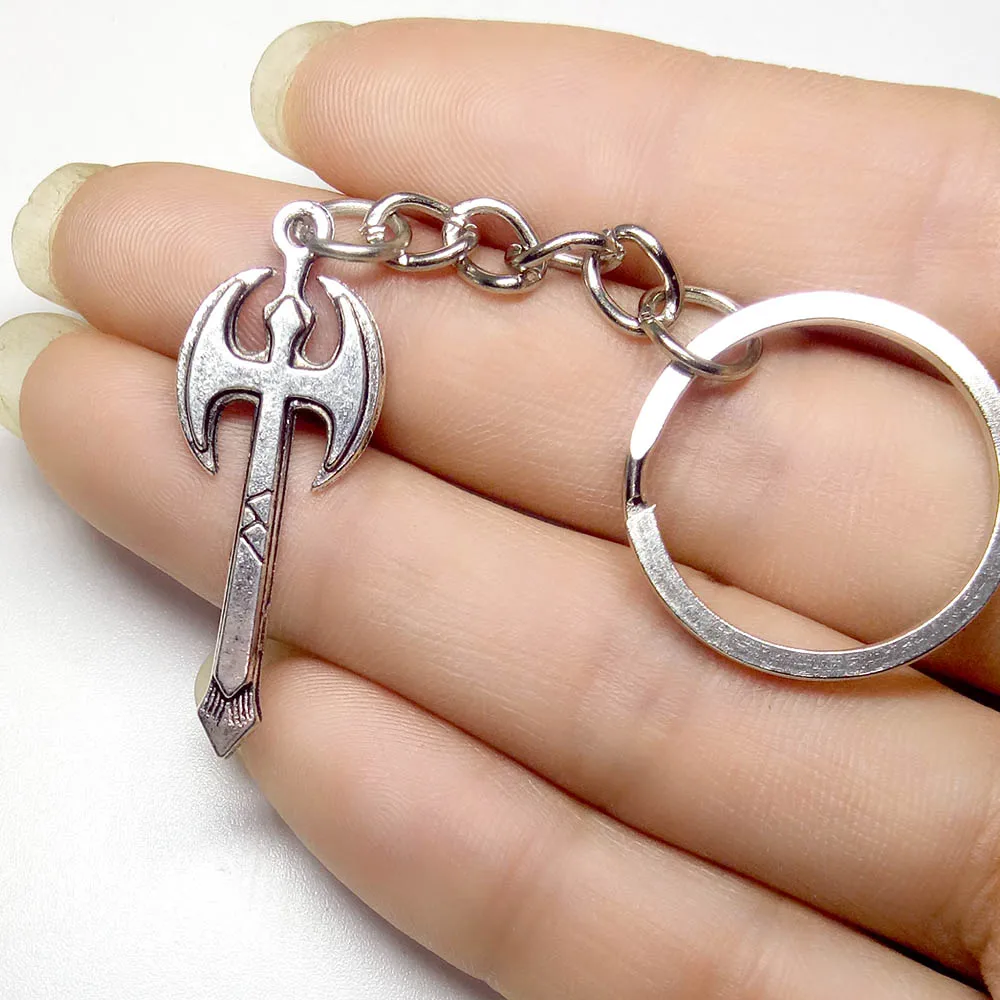 

Fashion Creative Mini Tools KeyChains Jewelry Metal Alloy Key holder Car Key Chains Key Ring For Men Axe Keychains