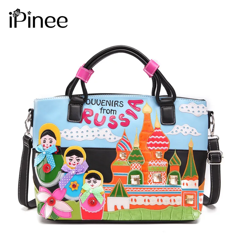 IPinee nuevo Arriver Braccialini estilo moda señoras bolsos de hombro diseñador mujeres bolsos de cuero playa Crossbody bolsos