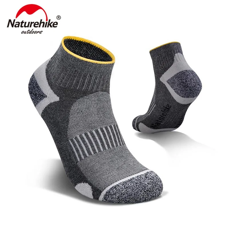 Naturehike 5 Пар Спортивные Носки Дышащие Хлопковые Мужские Женские Велоспорт Для