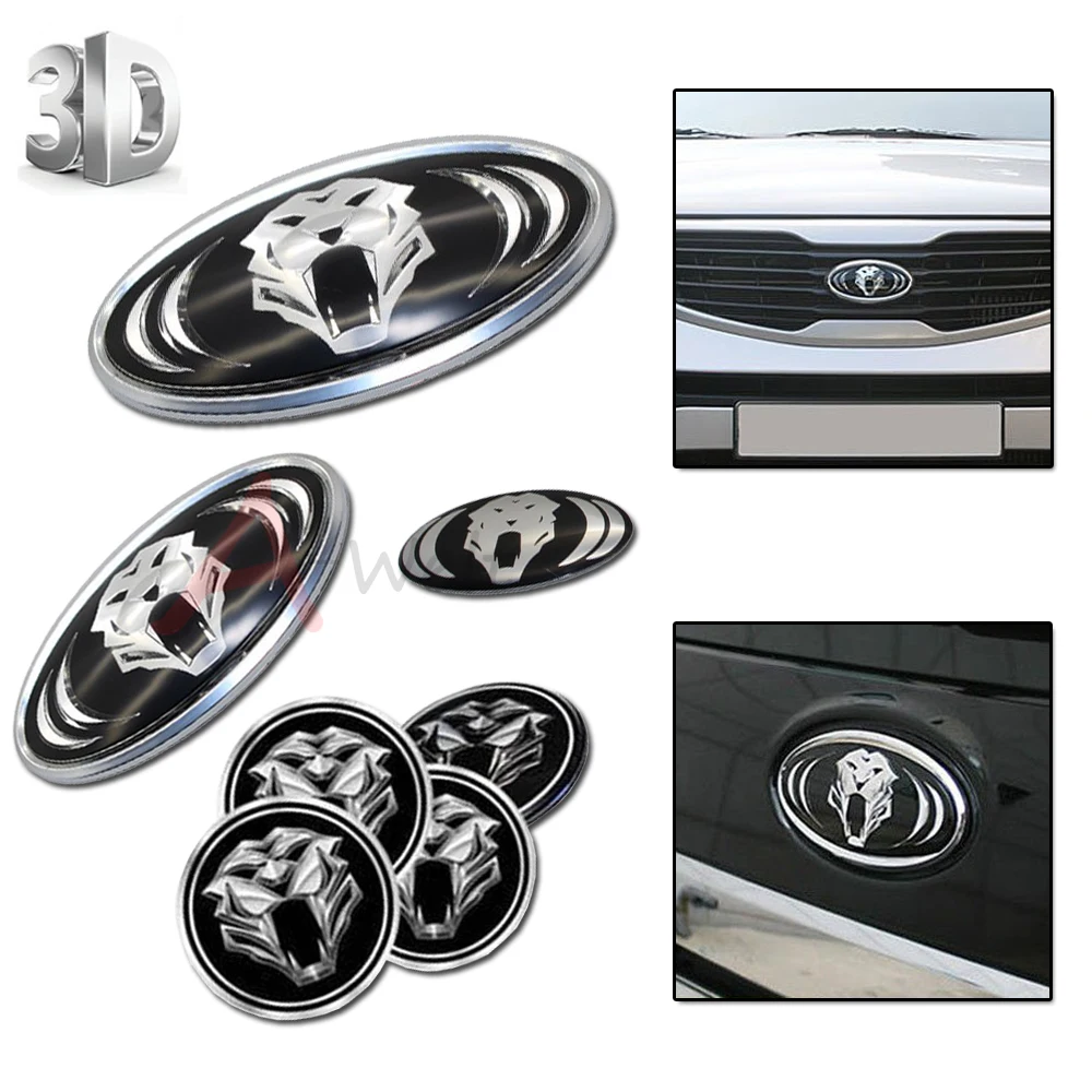7 шт. набор хромированных 3d наклеек на руль автомобиля Kia Optima K5 2011 2014|emblem badge|for kiachrome