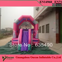 Inflatable Bouncer Castle With Slide Colourful Inflatable Jumping Castle Kids Inflatable Bouncer for Sale