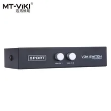 VGA Switch 2 input Port 1 output D-sub switcher PC Selector monitor share MT-VIKI Maituo 15-2CF