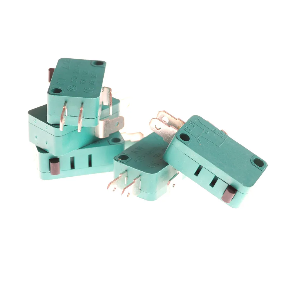 5PCS/Lot Plastic Normally Open Close Limit Switch KW7-0 15A 16A Micro Switch Wholesale about 30g