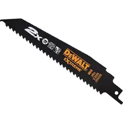 DEWALT DT2307L-QZ-Saw меч биметаллический Экстремальный 2X Длина: 228 мм. Шаг зуба: 0,6 мм Дерево и Гвоздика