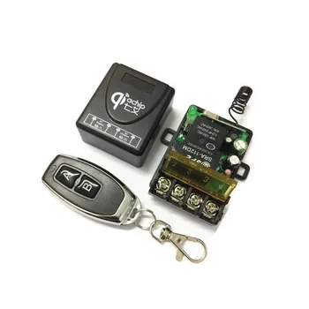 

100pcs 433Mhz Universal Wireless Remote Control Switch AC 110V 220V 30A Relay 1CH Receiver and Remote Controller