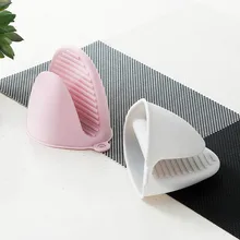 Силиконовая теплоизоляционная перчатка для печи кастрюля для кастрюли держатель устойчивый захват анти-горячий фиксатор для горшка кухонные аксессуары#25