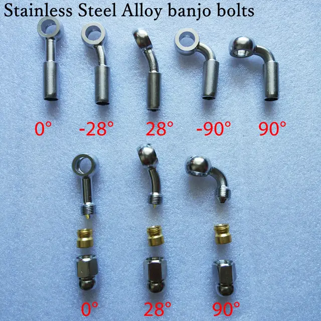 Stainless steel 1pcs hydraulic Reinforced Brake Clutch Oil Hose Line