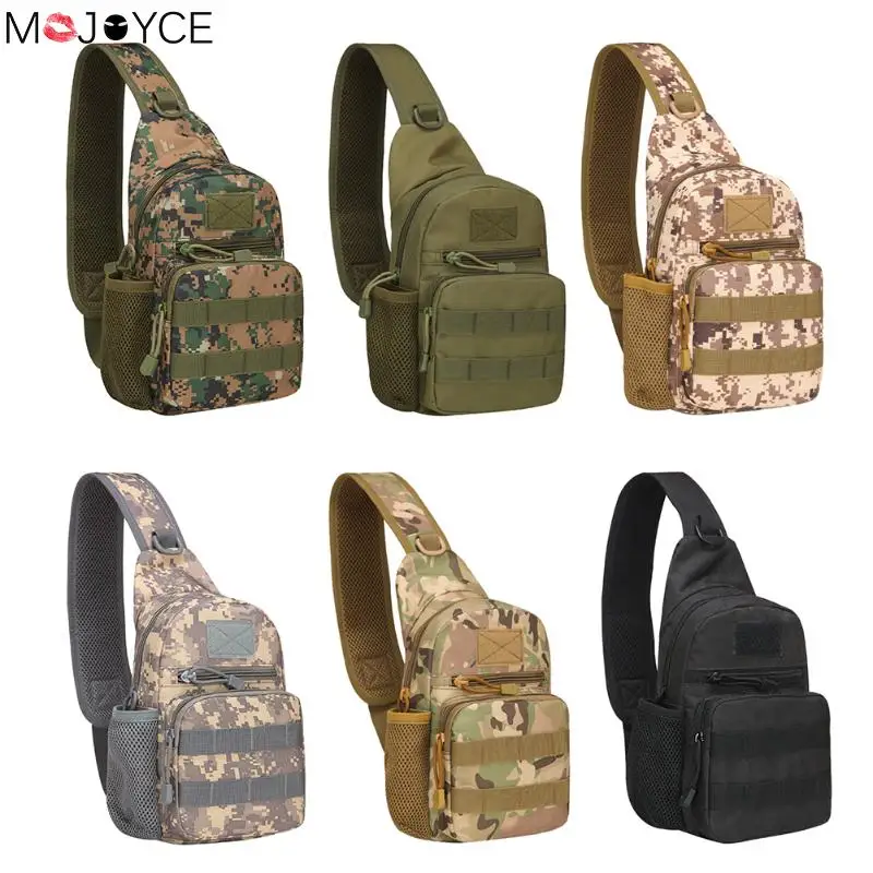 

New Year Men Chest Bags 800D Oxford Military Travel Water Bottle Shoulder Messenger Sling Pack Chest Waterproof Bag Men Bags