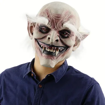 

Horrific Demon Adult Scary Clown Props Devil Flame Zombie Mask Halloween Costume Monster Mask Masquerade Creepy Party Mask
