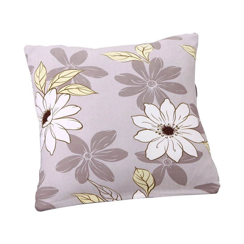 Sofa Cushion Covers 45*45cm Floral Pillow Case Soft Covers for Living