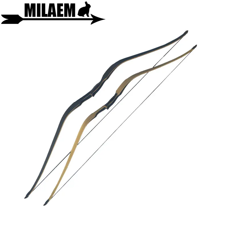 

1pc 30-50lb 60inch Archery Traditional Bow Recurve Bow Longbow Laminated Limbs Outdoor Hunting Shooting Accessory