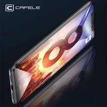 CAFELE Защита экрана для Xiaomi mi 8 mi 8 закаленное стекло 4D Edge HD прозрачное полное покрытие защитное стекло