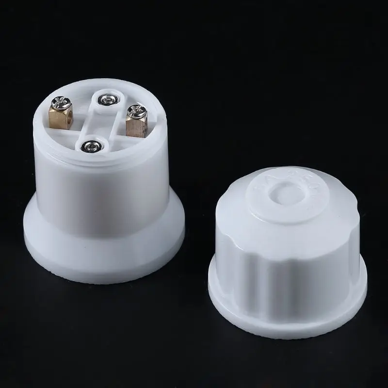 

E27 Plastic Hanging Lamp Thread Base Screw Light Bulb Ceramics Socket Holder Flame Retardant Durable Safe Non Electric leakag
