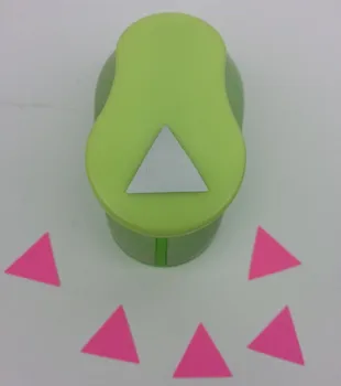 

Free Shipping 1"(1.9cm) triangle shape EVA foam punches paper punch for greeting card handmade DIY scrapbook craft punch machine