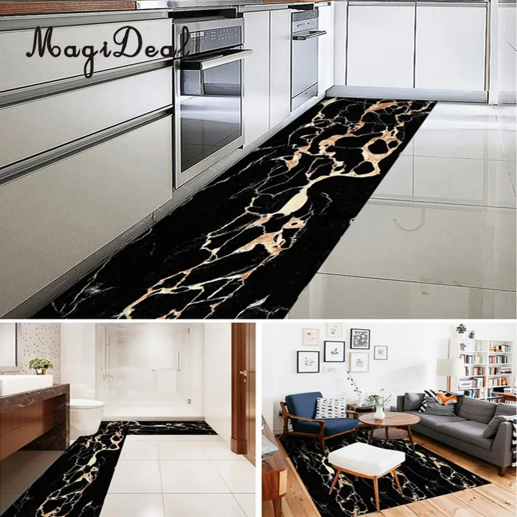 MagiDeal Home Decor Self-adhesive Cobblestones Murals Bathroom Kitchen Floor Stickers Wall Decals