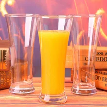 Новинка! Творческий ручной 400 мл Открытая Летняя обувь Ice чашка сока прозрачный двойной Слои высокой бора кремния чашки