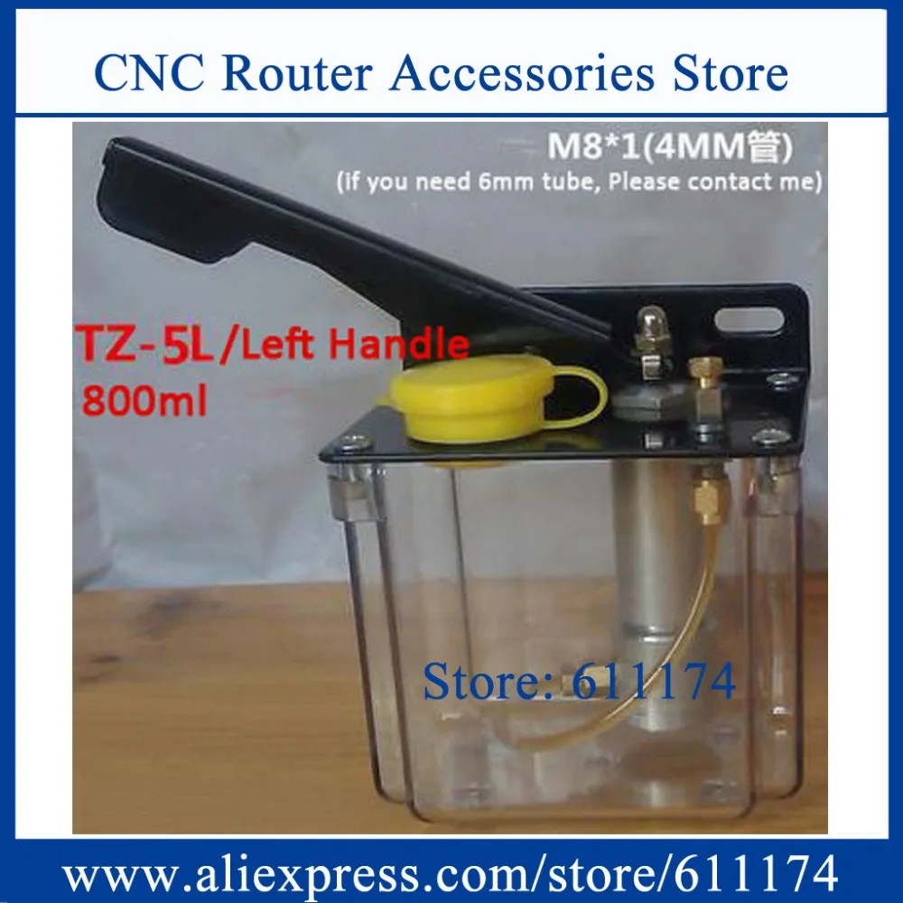 CNC Router machine Manual Oil Pump, Lubrication box, Left handle