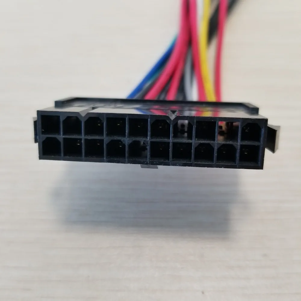 На конвертер блока питания Мощность кабель 20Pin блок ATX до 2 Порты и разъёмы 6Pin 20 см