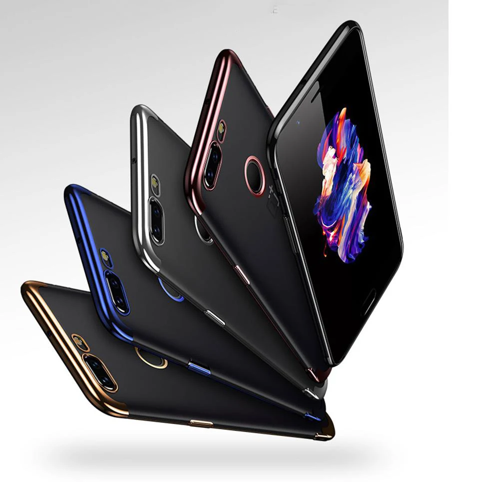 Чехол OnePlus 5T роскошный мягкий чехол для телефона с лазерным покрытием One Plus A5010