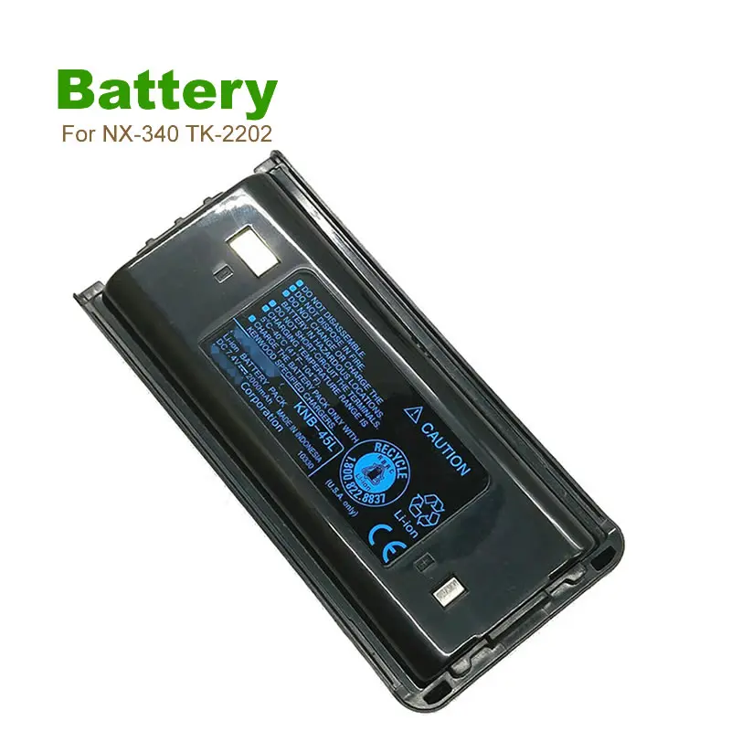 

DC 7.4V 2000mAh LI-ION Battery KNB-45L For NX-340 TK-2202 TK-2206 TK-2207 TK-2212 TK-3217 TK-3306 TK-3307 TK-3207G