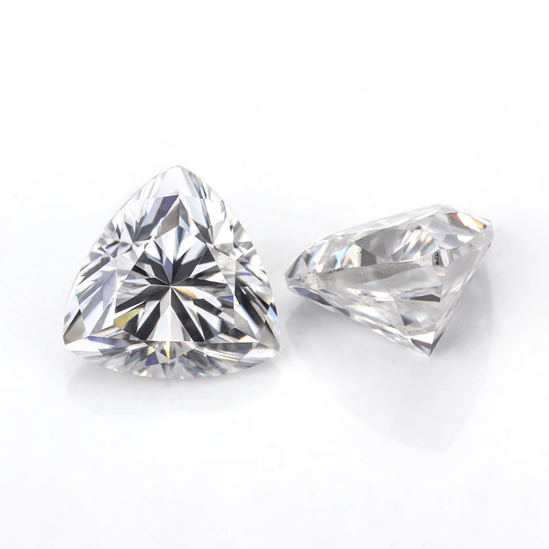 Buy 8*8mm trillion cut moissanites for engagement ring