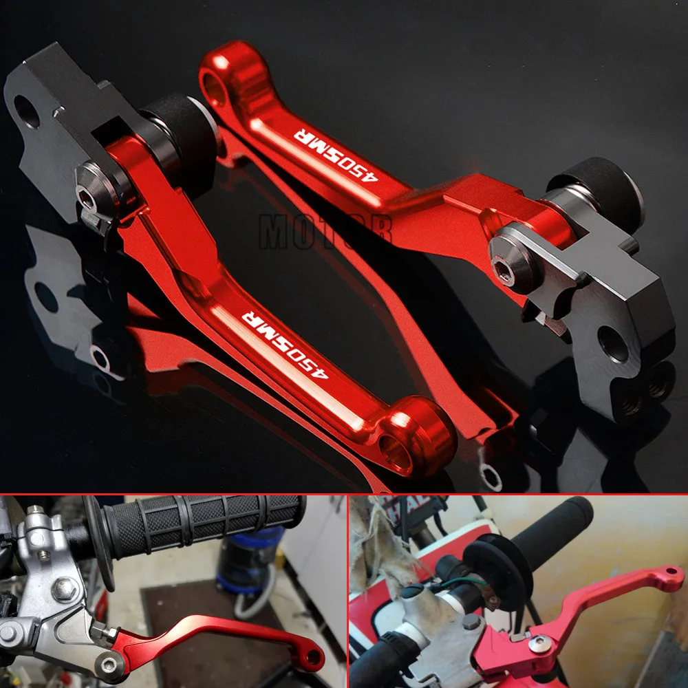 

Motorbike Motocross Accessories Dirt Bike Pivot Pit CNC Aluminum Brake Clutch Levers For KTM 450SMR 450 SMR 2007 2008 2009 2013
