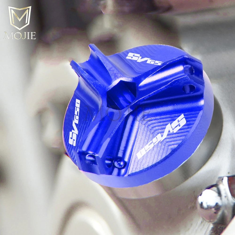 

M20*2.5 Motorcycle Plug Cover Screw Engine Oil Filler Cap Drain Sump Plug Racing Bolts For Suzuki SV 650 2016 SV650/S 1999-2009