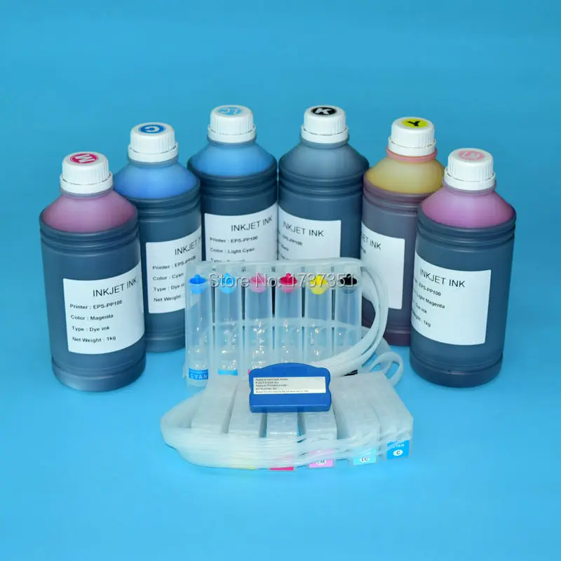 Epson PP100 Ciss+Resetter+Dye