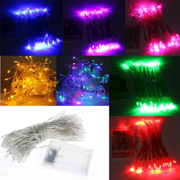 

4M 40 leds LED String Lights Operated Fairy pvc String light LED Battery Operate Christmas Xmas Party Decor Outdoor Fairy Light