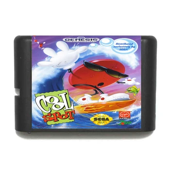 

Cool Spot NTSC-USA 16 bit MD Game Card For Sega Mega Drive For Genesis