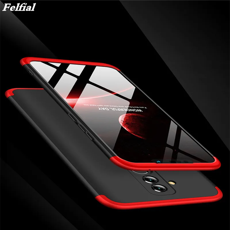 

360 Degree Full Protection Shockproof Hard Matte Case for Huawei p40 p30 p20 mate 30 20 pro lite honor 10 8x 8xmax phone case