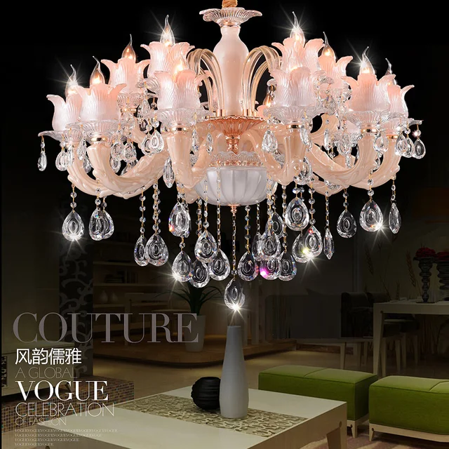 Modern Pink Crystal Chandeliers Dining Room Living Lobby Lamp Stunning Crystal Chandelier Dining Room Modern Pink Crystal Chandeliers Dining Room Living Lobby Lamp Stunning Crystal Chandelier Dining Room