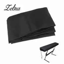 Zebra 61 Keys Electronic Piano Cover Piano Dustproof Lamination Cloth Piano Keyboard Dust Cleaning Sheet Accessories