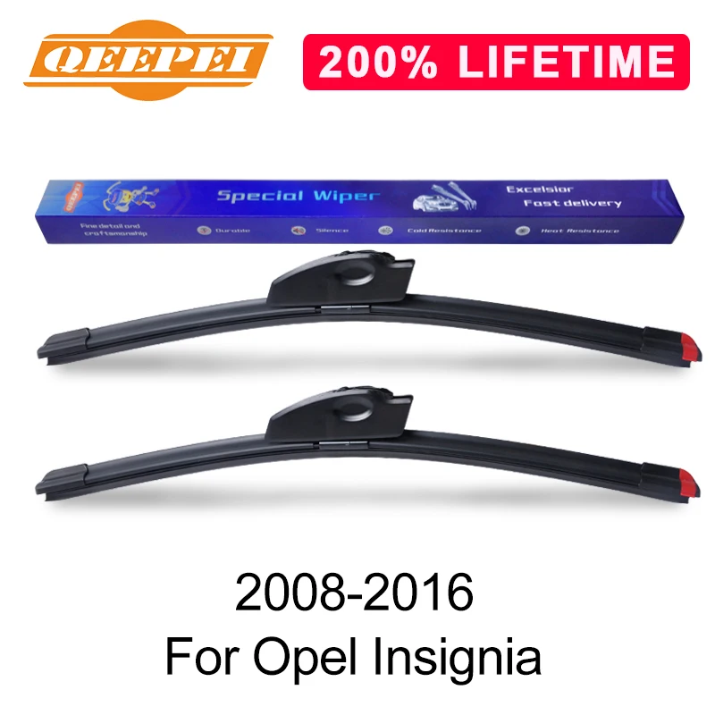 QEEPEI Replace Wiper Blade For Opel Insignia 2008-2016 Silicone Rubber Windshield Windscreen Auto Car Accessories | Автомобили и