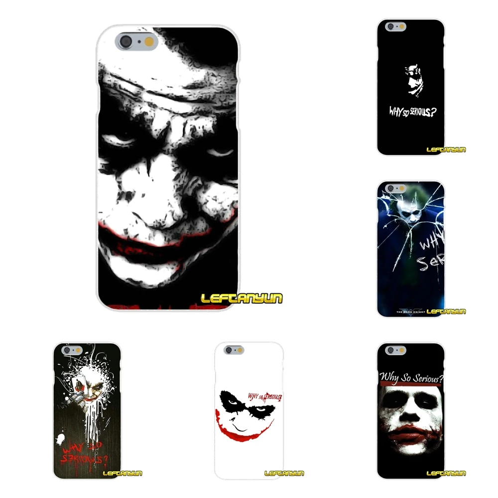 

Joker Why So Serious Quotes Soft Silicone phone Case For Xiaomi Redmi 2 4 3 3S Pro Mi3 Mi4 Mi4C Mi5S Mi Max Note 2 3 4