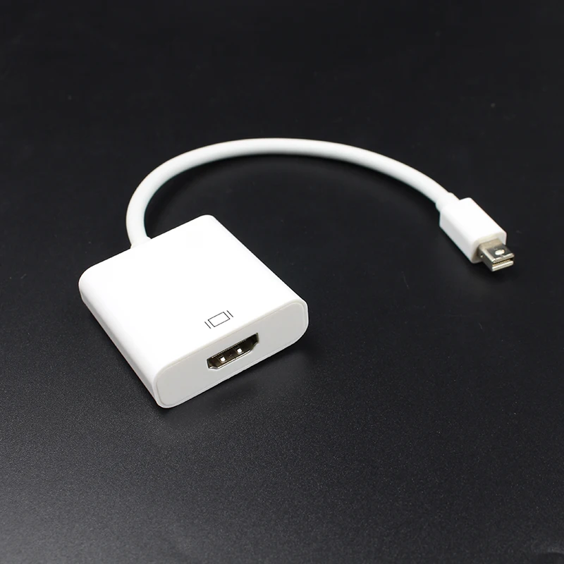 DOITOP Mini DP Thunderbolt to HDTV Cable M/F Mini DisplayPort to HDMI Adapter for MacBook Pro 