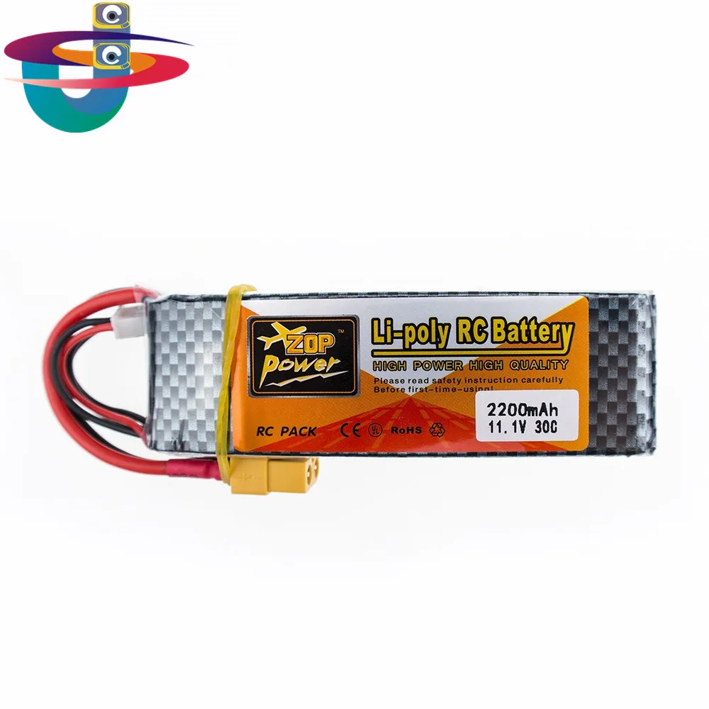 2pcs HRB 3S 11.1V 2200mAh XT60 LiPo Battery For RC Car Truck Racing Boat FPV Drone Plane - Walmart Supplies
