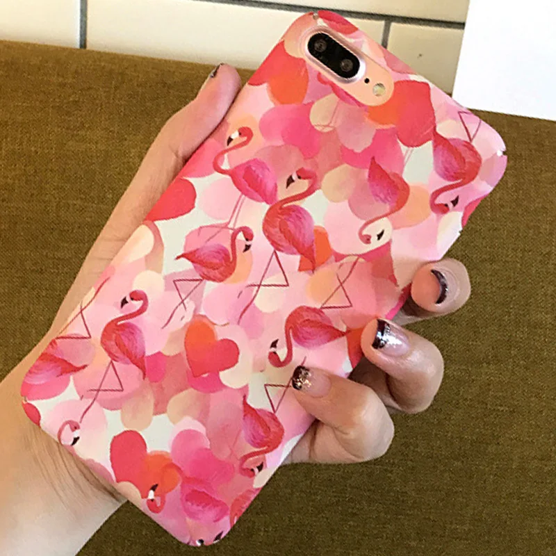 Роскошный чехол с фламинго для iphone 8 plus 7 Plus Прозрачный телефона 6 S 6s X 10 XS защитный |