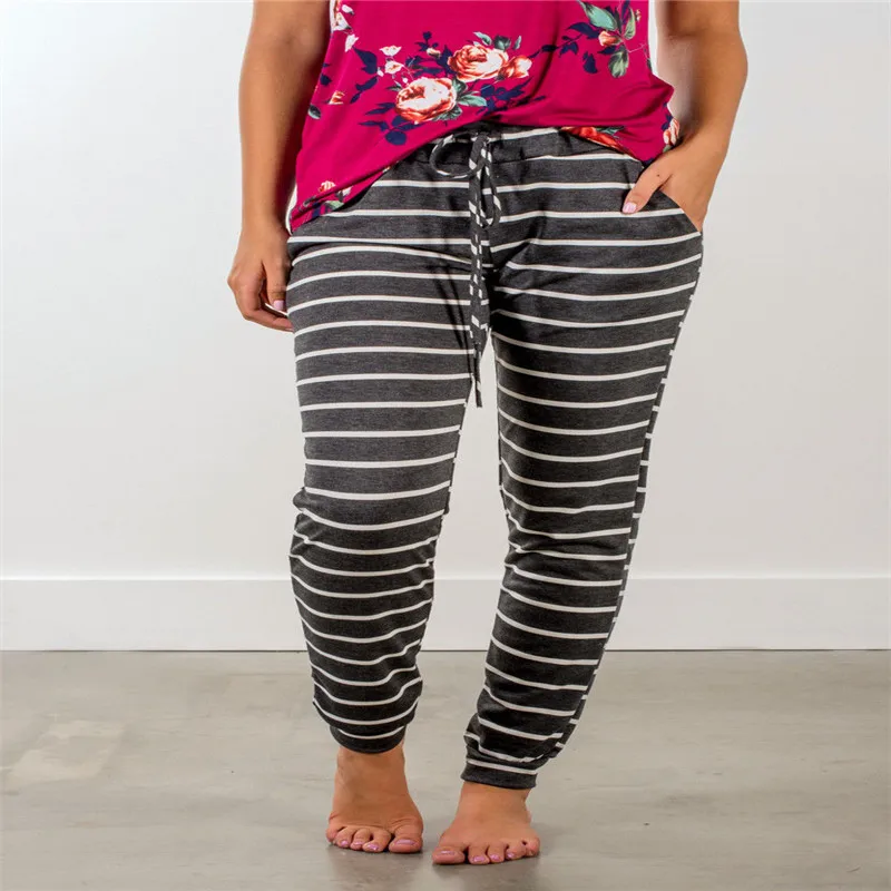 Casual Women High Waisted Stretch Skinny Long Trousers
