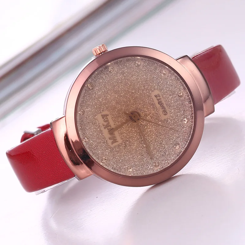 Sands Звездные женские часы с циферблатом модные темпераментные Роскошные брендовые кварцевые наручные часы ЖЕНСКИЕ НАРЯДНЫЕ часы Reloj Relogio