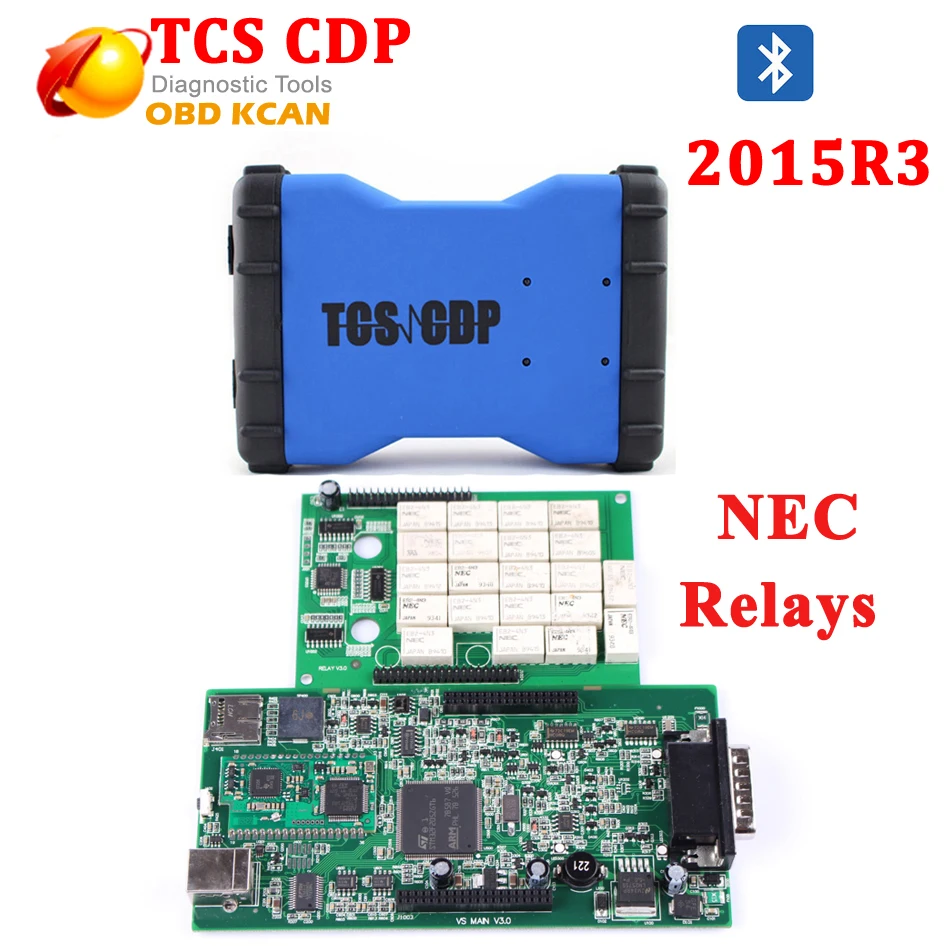 

tcs cdp pro NEC TCS CDP with bluetooth CARs+TRUCKs+Generic 3 in 1 cdp plus new vci 2015R3 with keygen tcs cdp diagnostic tool