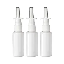 2 шт 10 мл пустые пластиковые бутылки с распылителем для носа/рта спрей насос спрей бутылка многоразовая упаковка для лекарств