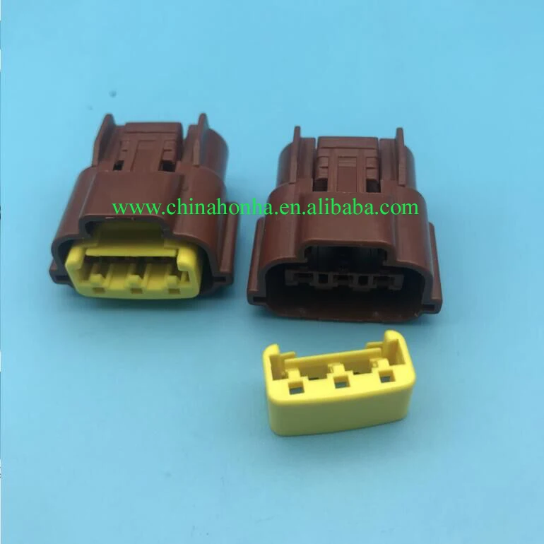 

Free shipping 3 Pin Brown Sensor Automotive Connectors of TPS with Wiring Harness, 6098-0142