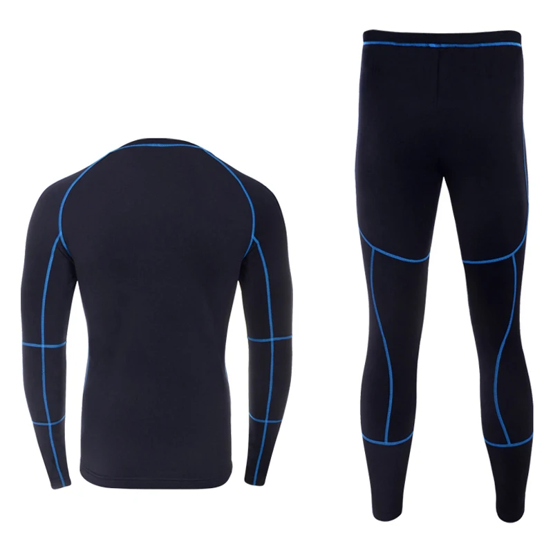 Thermal Underwear Sets 2018 New Men Winter Fleece Long Johns Comfortable Warm Thermo Underwear Thickening Breathable Tights