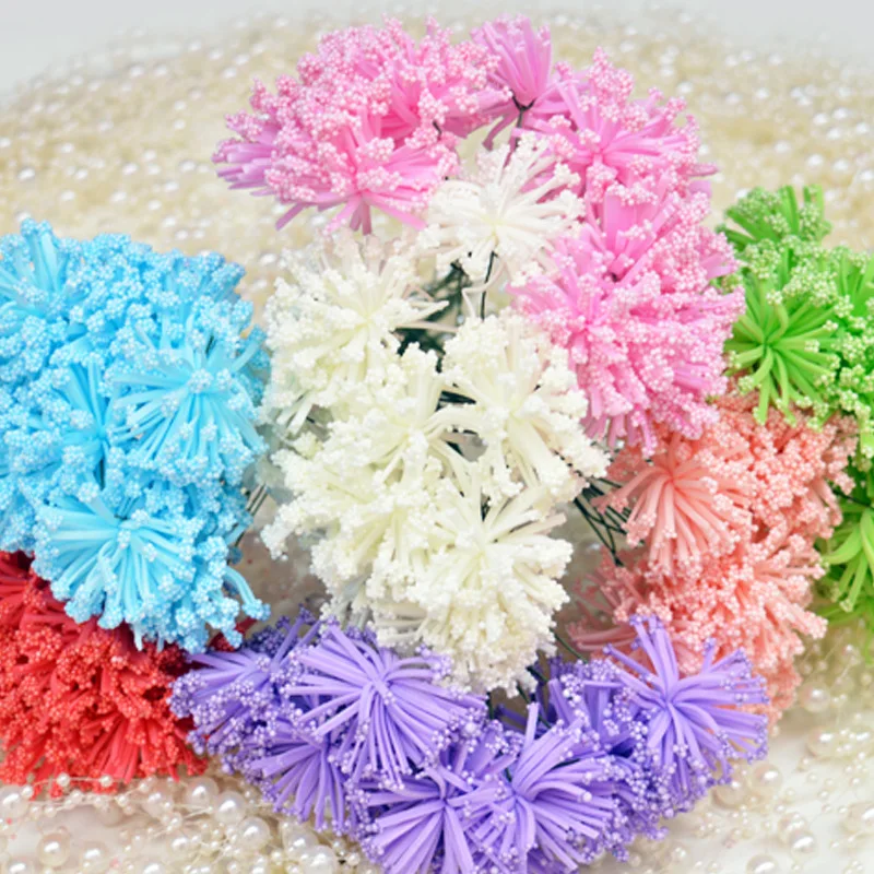 

12pcs/lot 10colors PE mini Artificial Gypsophila Flowers Wedding Party Decoration Foam Baby's Breath Stems Flowers 5Z