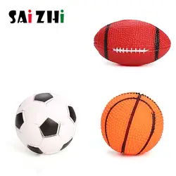 Saizhi силиконовый шарик наручные упражнения стресс облегчение теннис мяч/Баскетбол/футбольный подарок игрушка фитнес-Мячи 6 см Диаметр