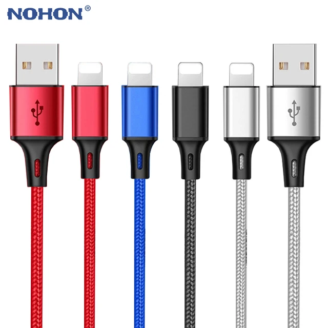 USB Cable For iPhone 6s 6 s 7 8 Plus Xs Max XR X 10 5 5s SE iPad Mini