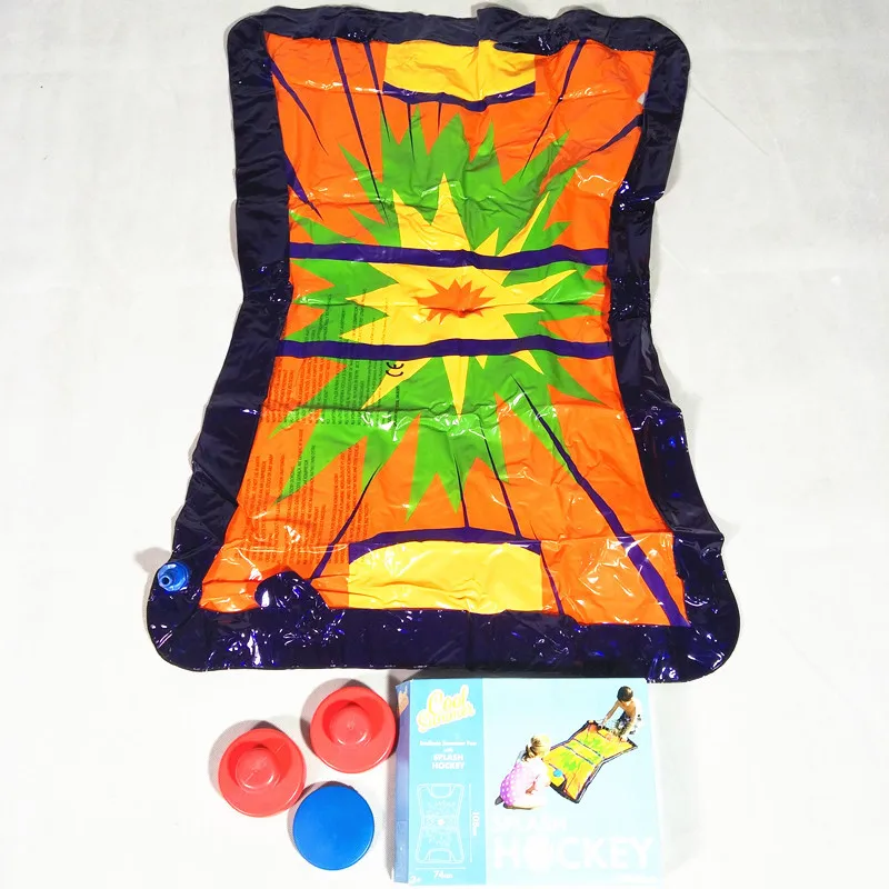 low cost  Splash Hockey Summer Fun Pool Beach Toys Inflatable Play Center For Children Baby Backyard Swimming
